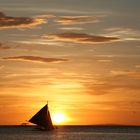 Sunset in Boracay.