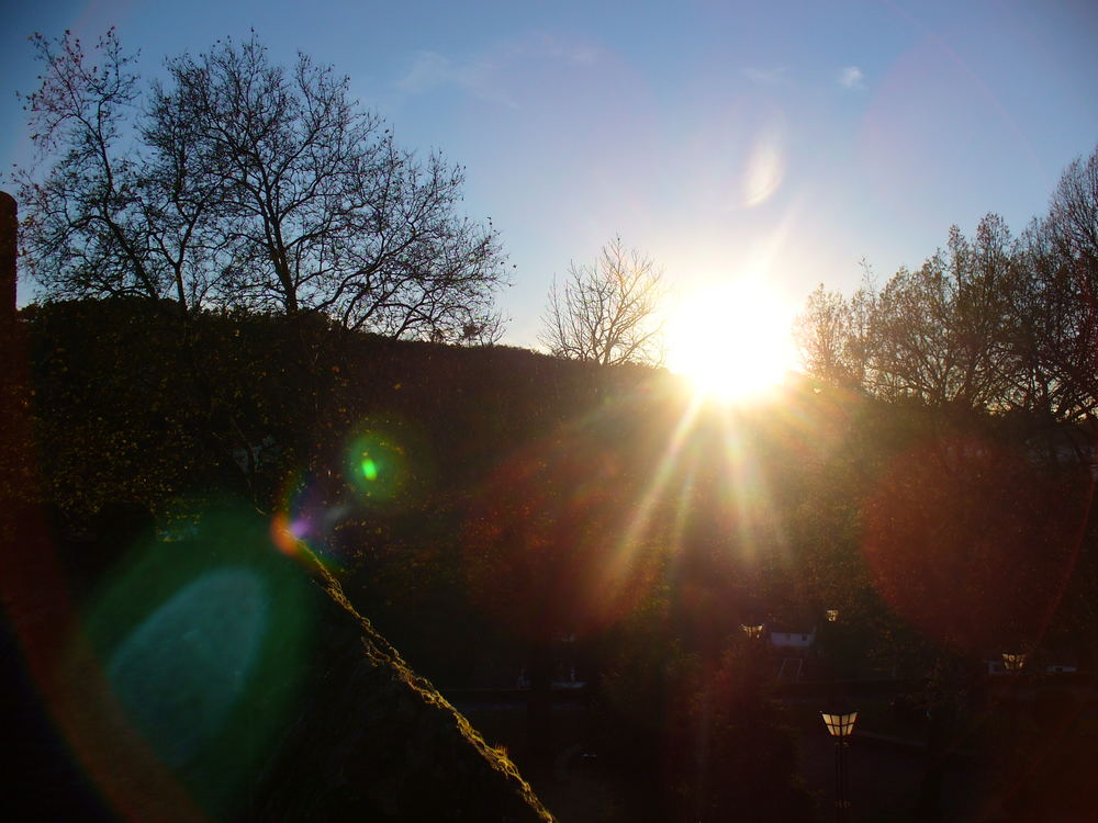 Sunset in Bragança