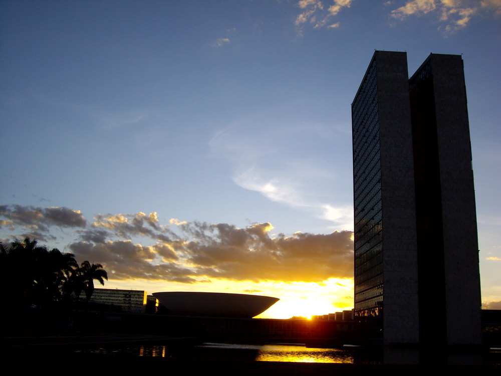Sunset in Brasilia