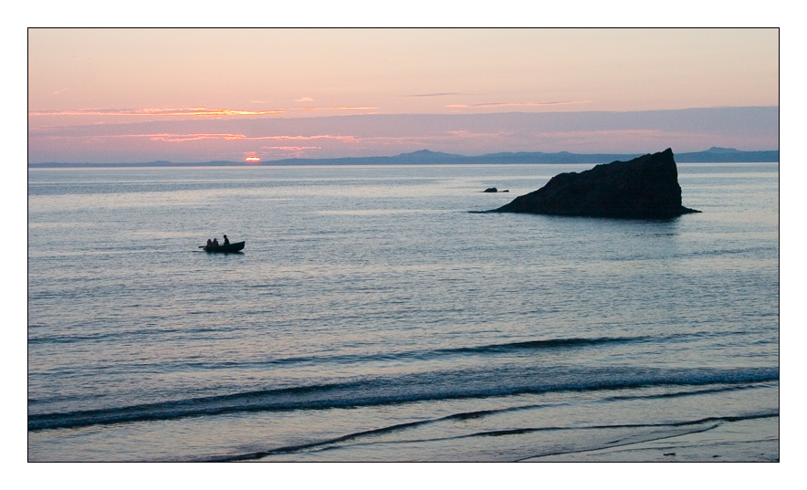 Sunset in Broad Haven