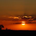 Sunset in Burgstädt