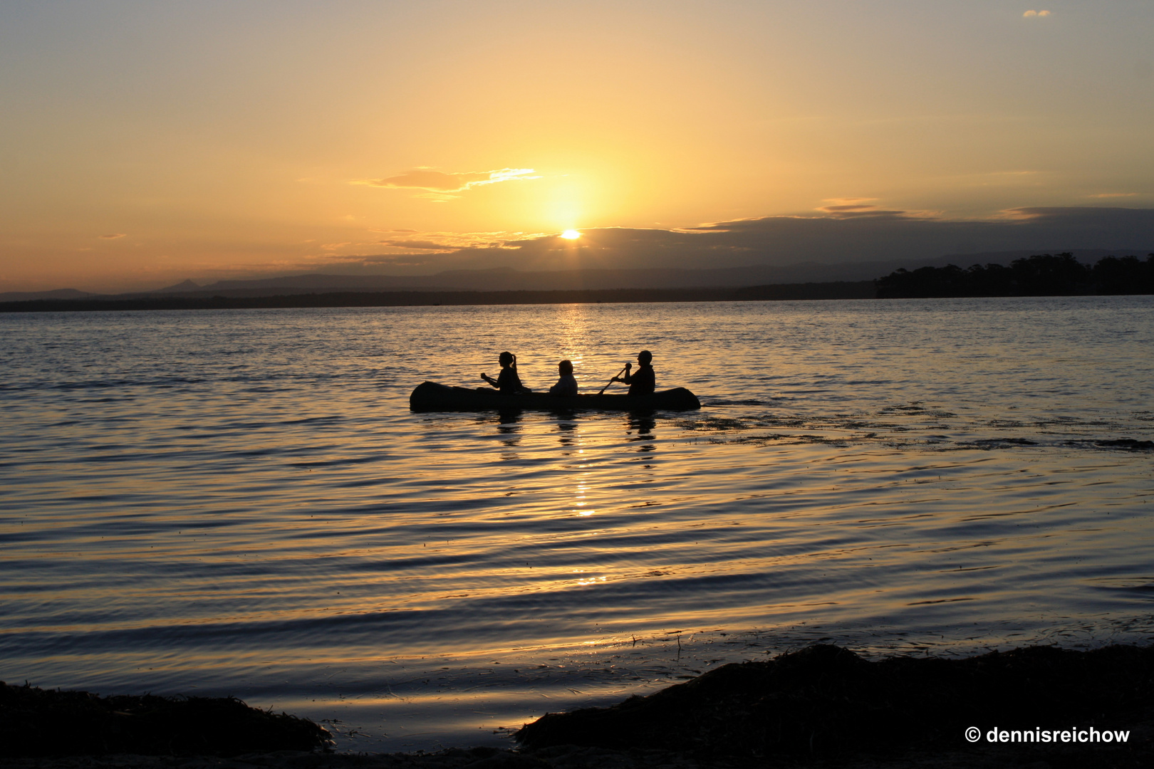 Sunset in Canoe