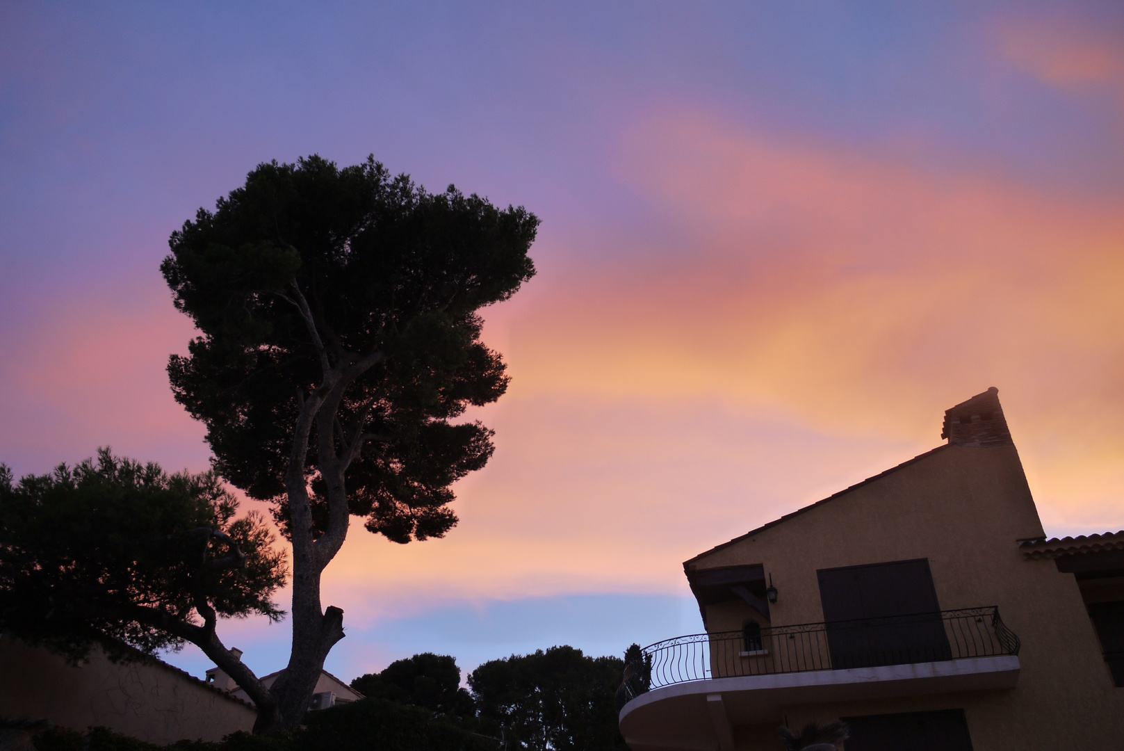 sunset in Cassis