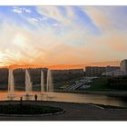 Sunset in Cheboksary