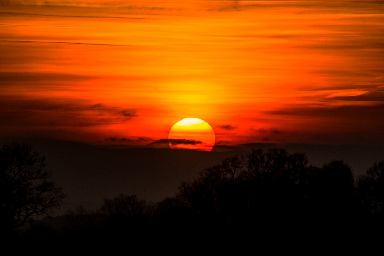 Sunset in Coesfeld