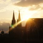 Sunset in Cologne