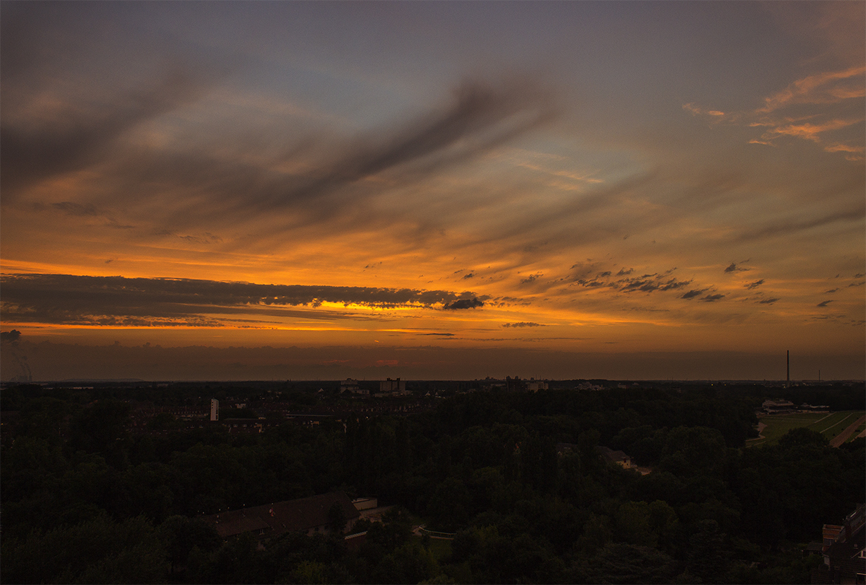 Sunset in Cologne