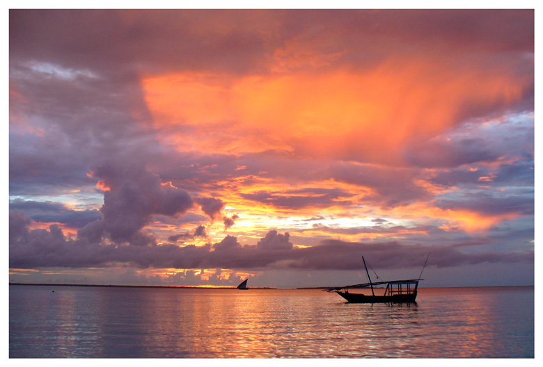 Sunset in colors