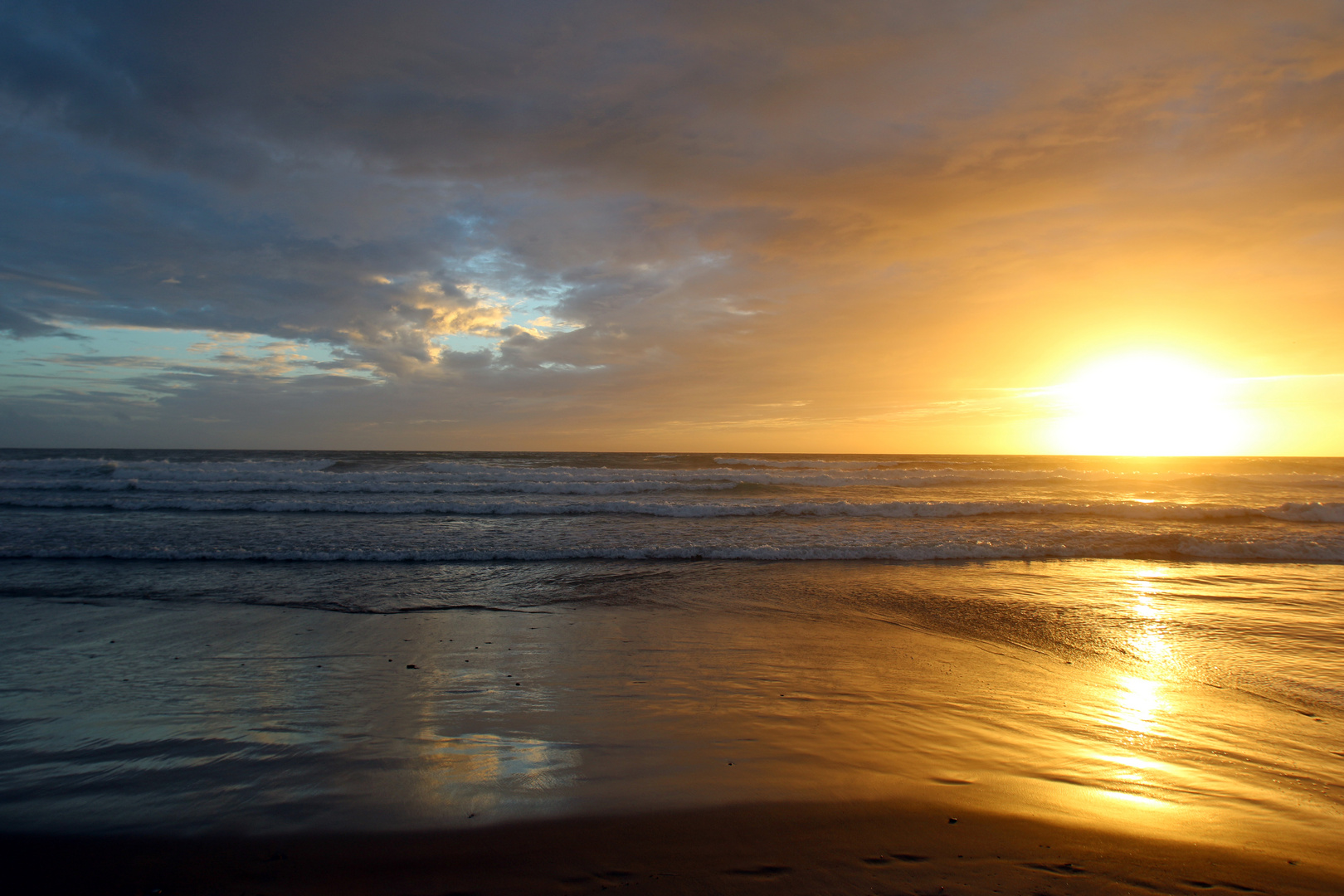 Sunset in Conil de la Frontera ...