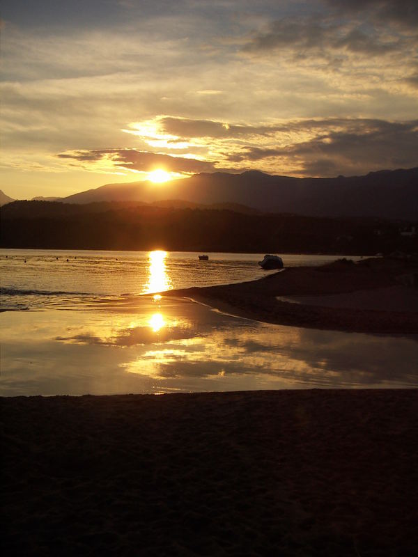 Sunset in Corsica