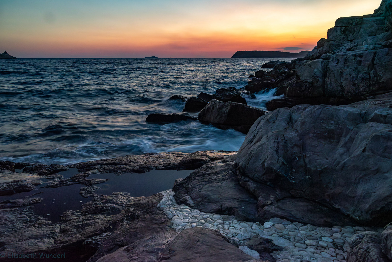 Sunset in Croatia 