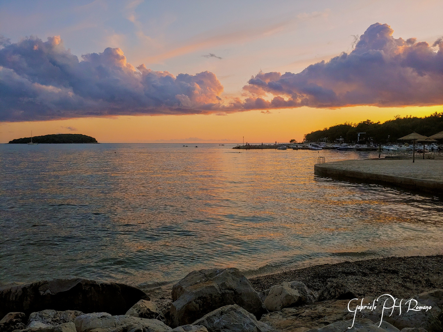 Sunset in Croatia