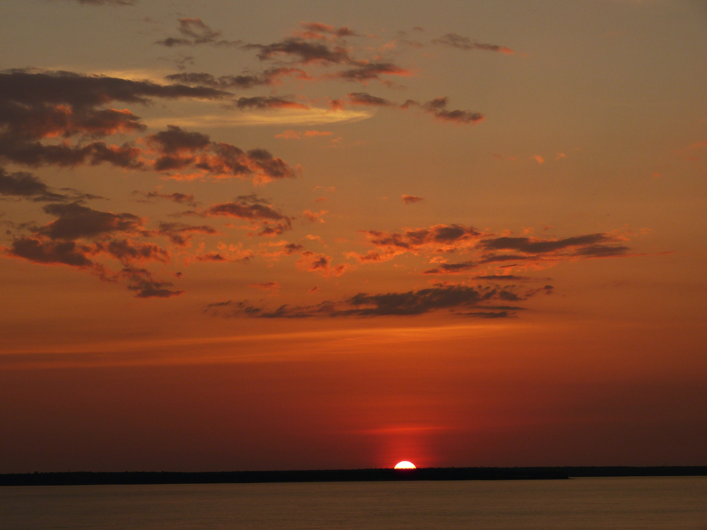 Sunset in Darwin ...