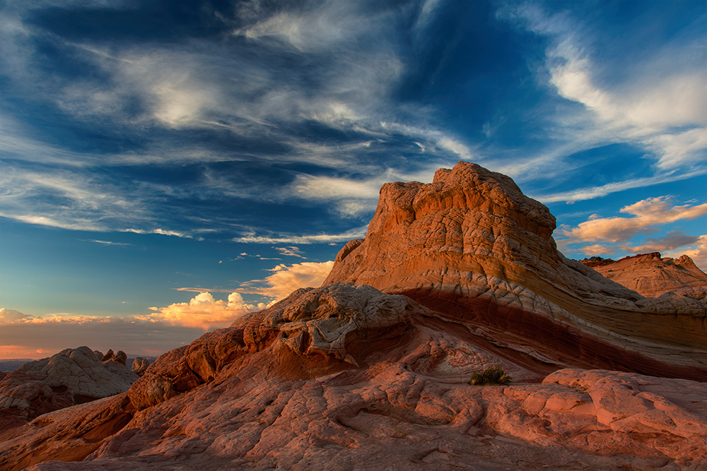 Sunset in den Vermillion Cliffs