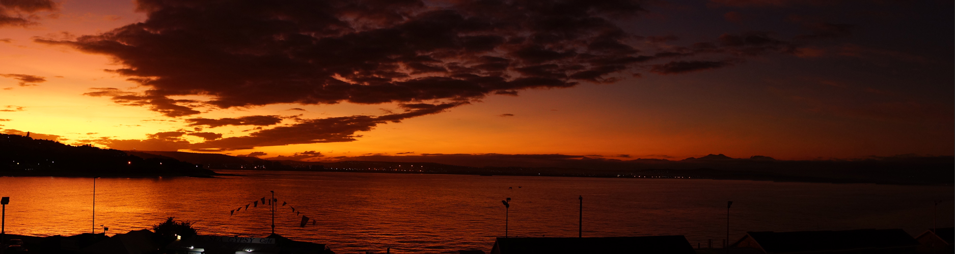 Sunset in der Bucht von Mosselbay