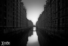 Sunset in der Speicherstadt