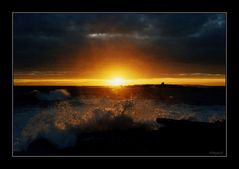 sunset in doolin