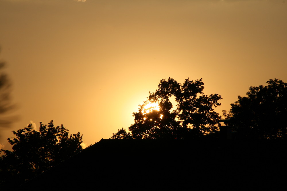 sunset in Dornbirn