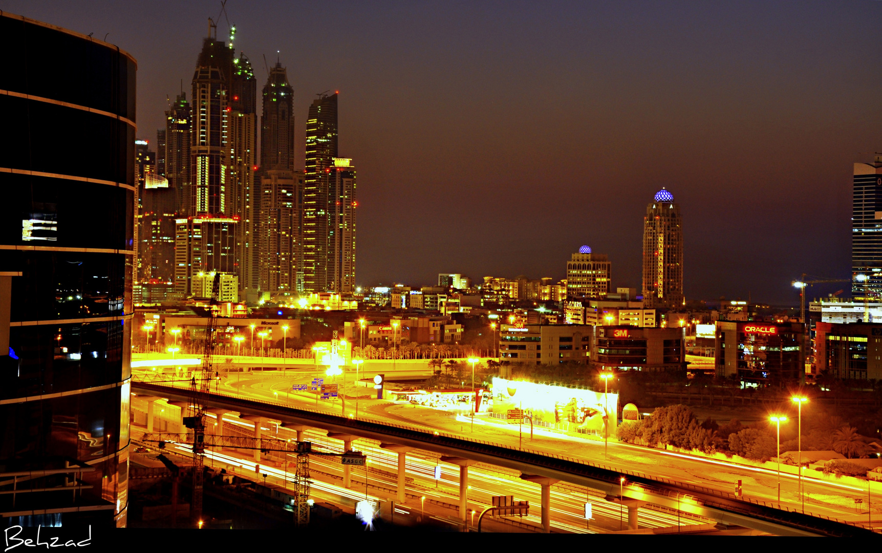 Sunset In Dubai