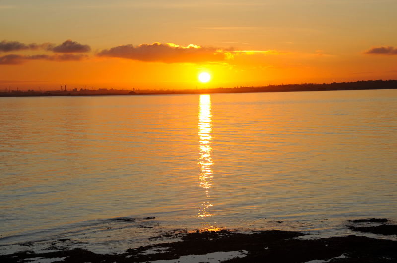 Sunset in Dublin