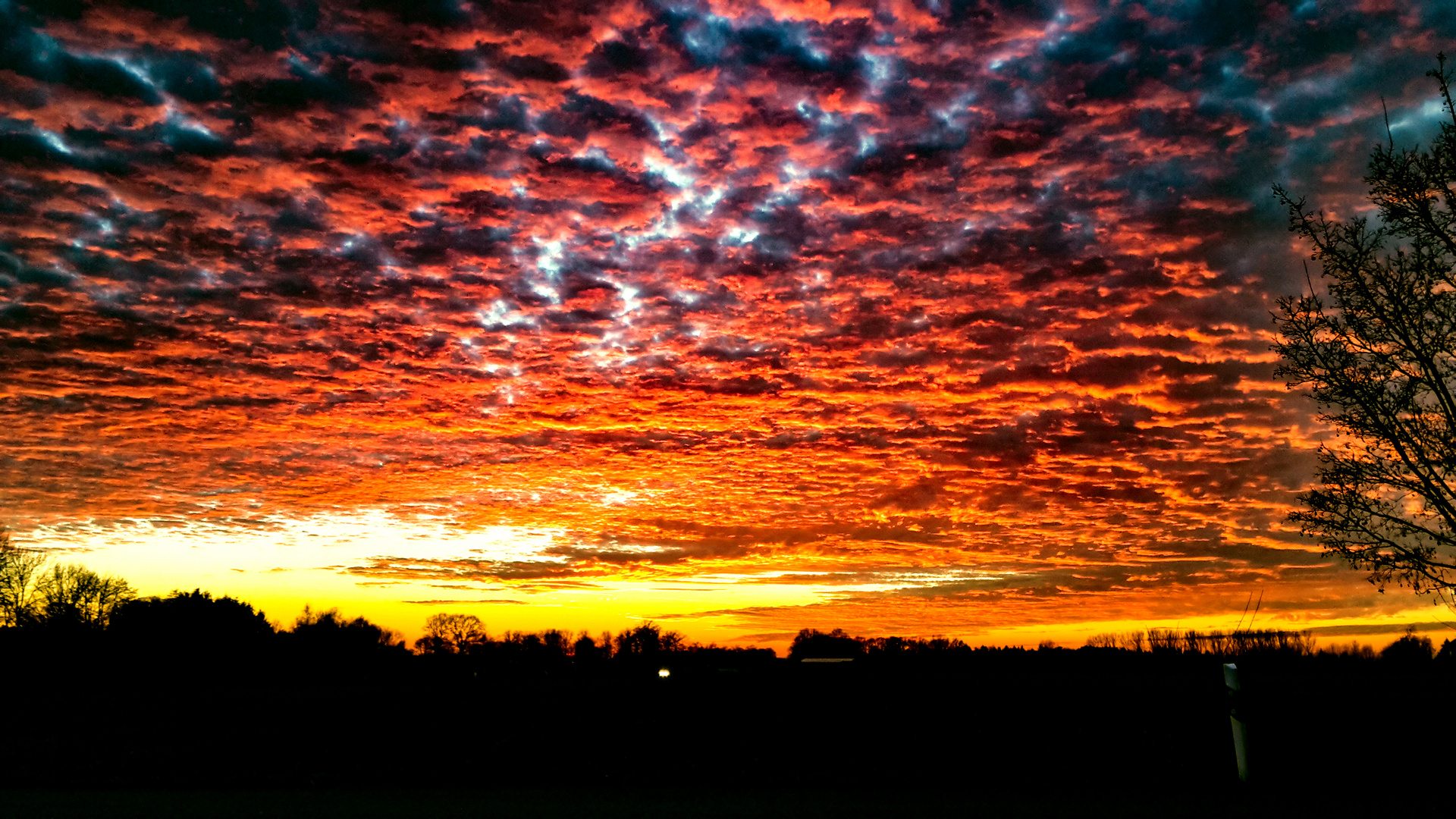 Sunset in Dülmen