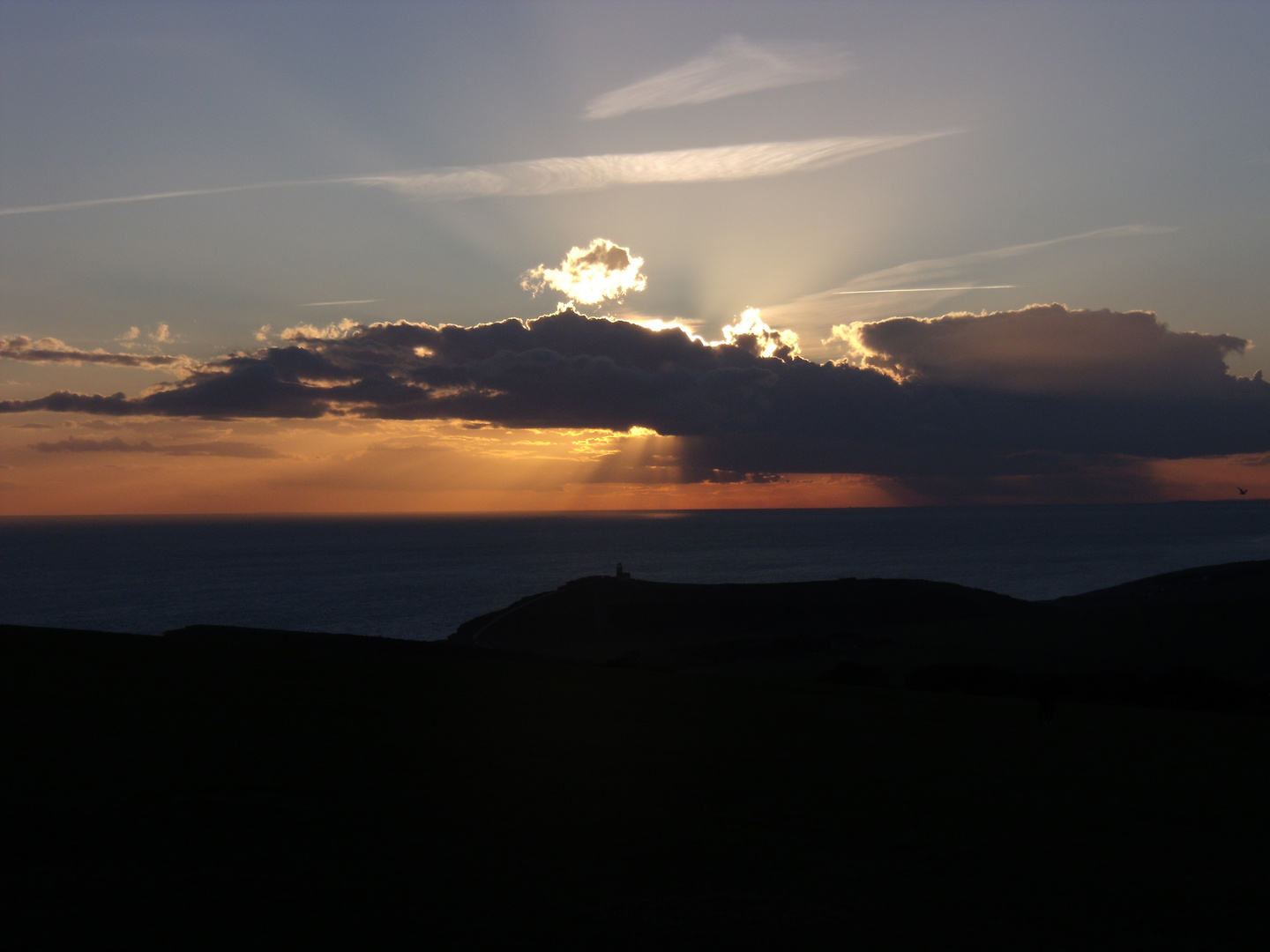 Sunset in Eastbourne