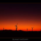 Sunset in Egypt