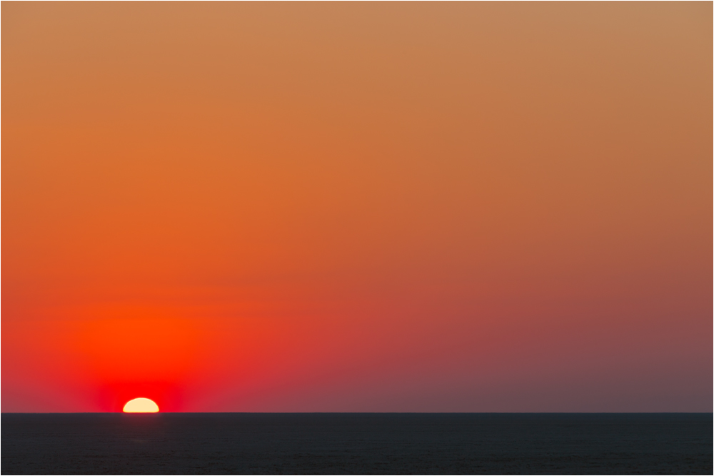 Sunset in Etosha-Pan - Ein Konzert der Farben