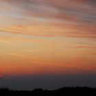 sunset in fanö - dänemark