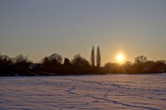 Sunset in february - image 2 (HDR)