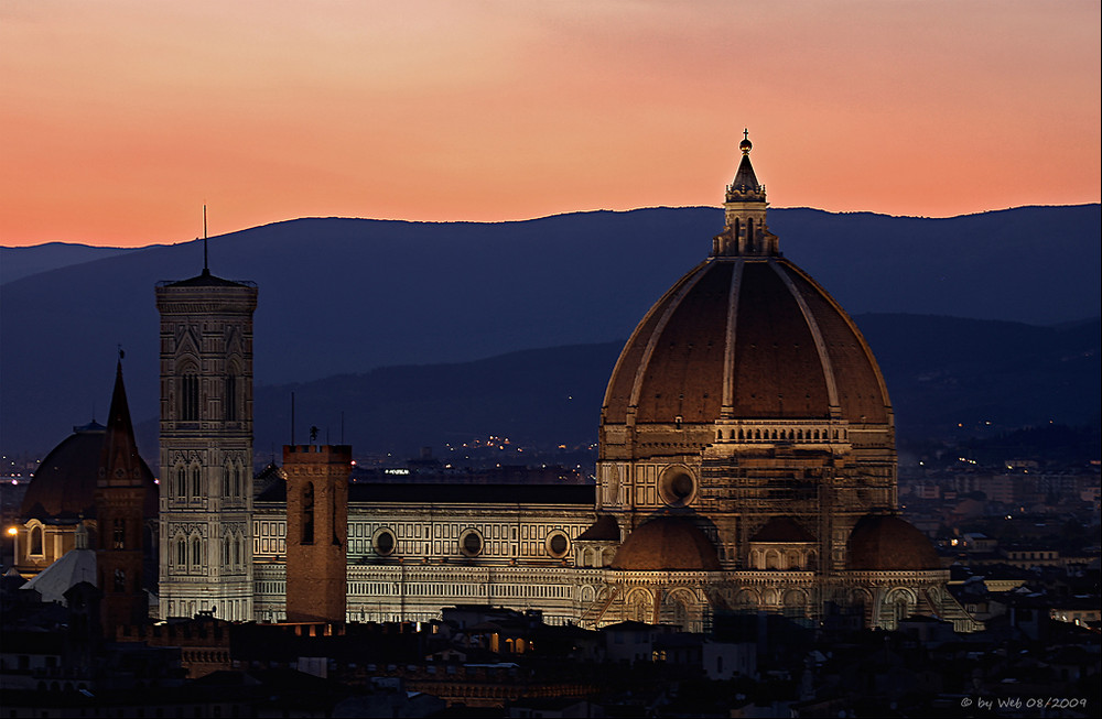 Sunset in Florenz