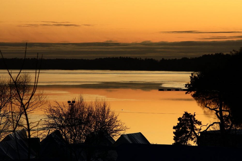 Sunset in Flottsund.