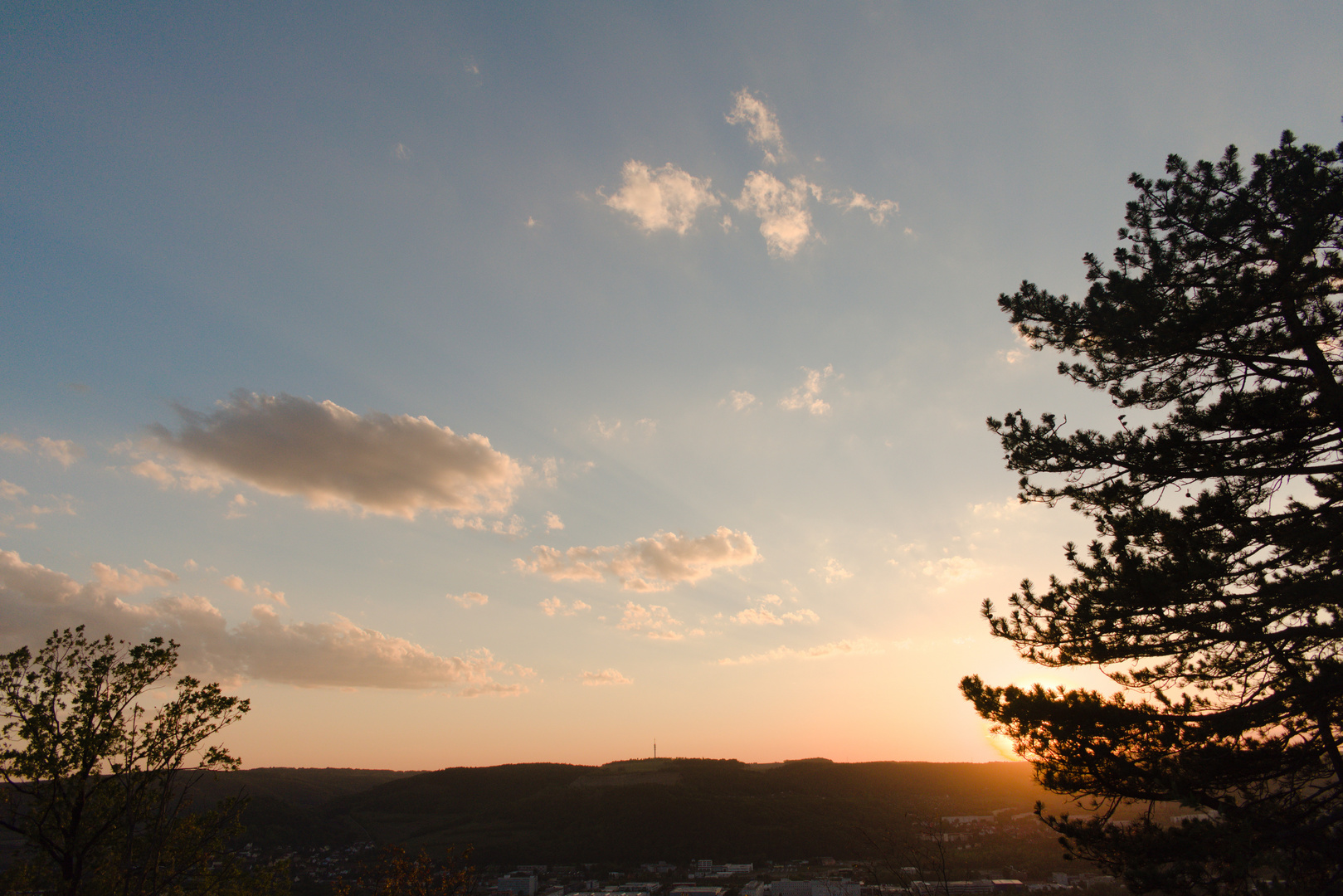 Sunset in Germany