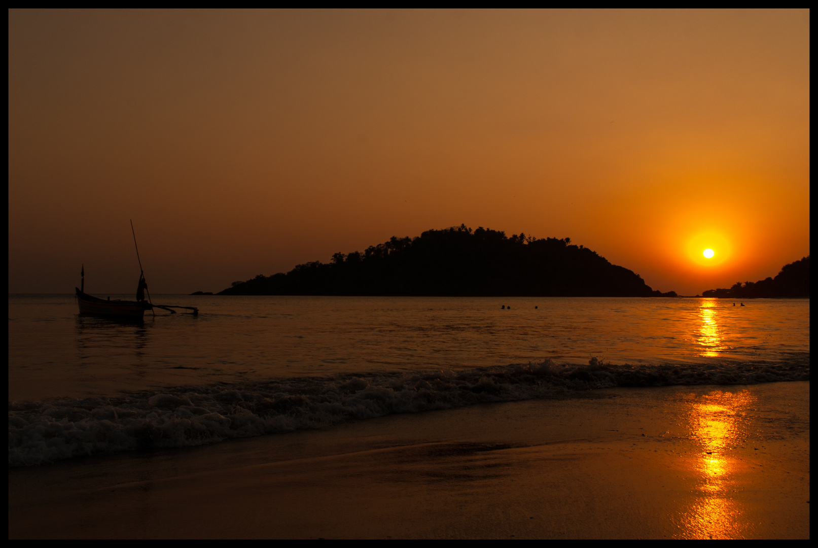 Sunset in GOA - India