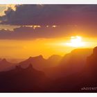 Sunset in Grand Canyon