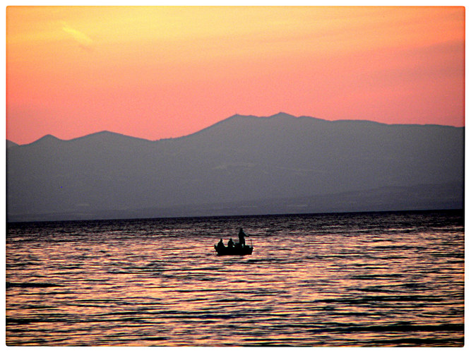 Sunset in Greece