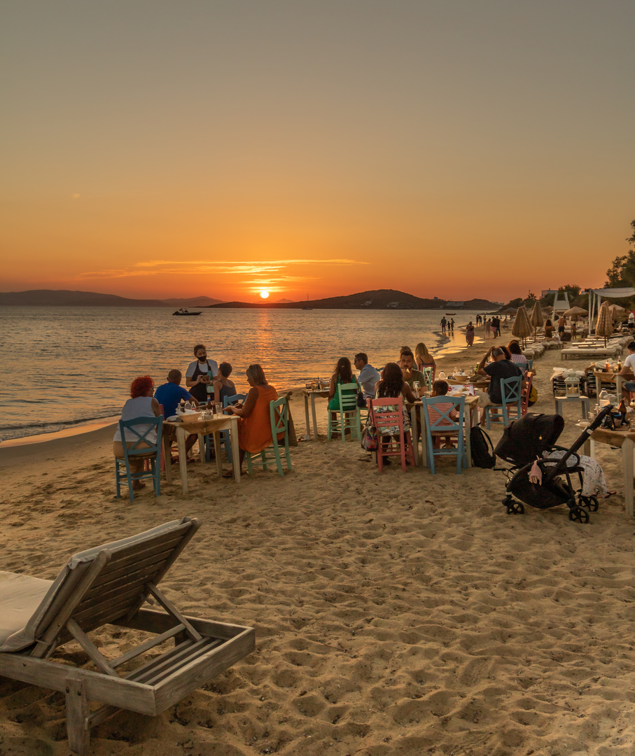 Sunset in Greece