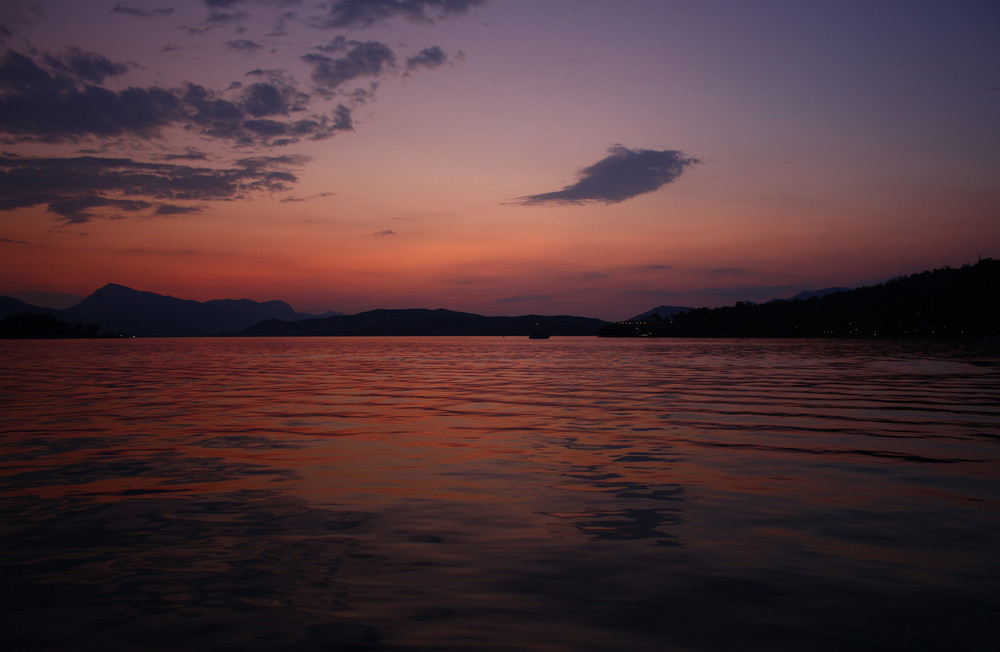 Sunset in Greece