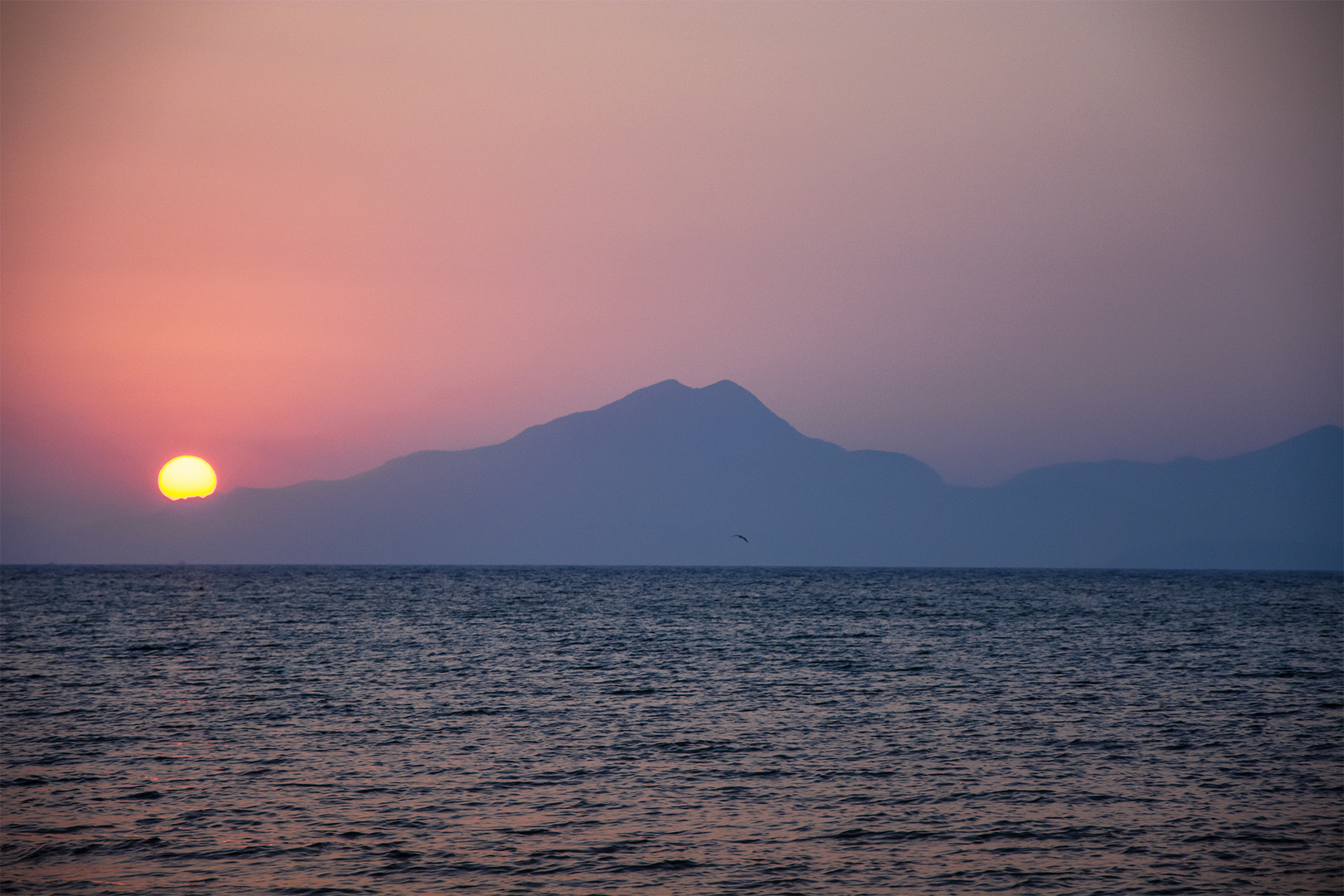 Sunset in Greece