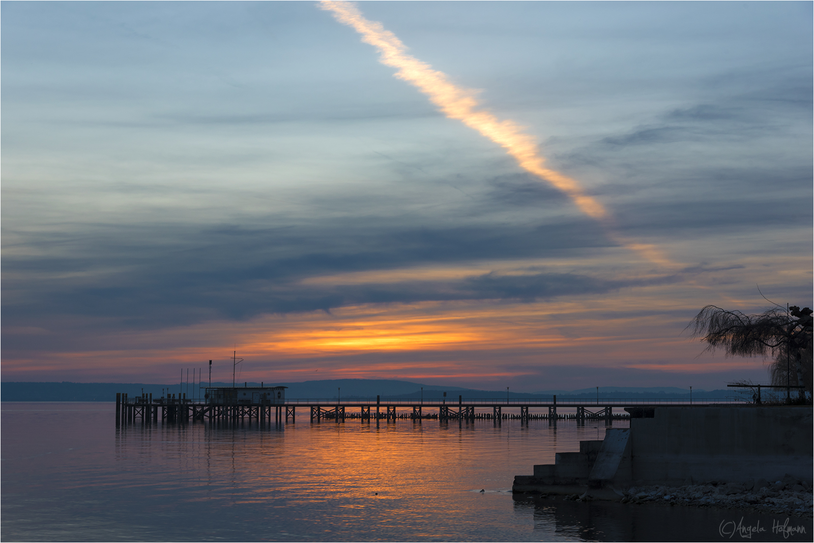 Sunset in Hagnau