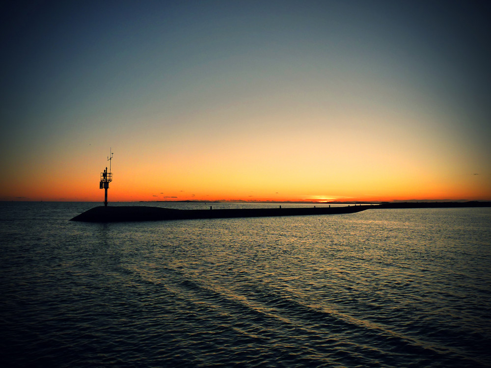 Sunset in Harbour