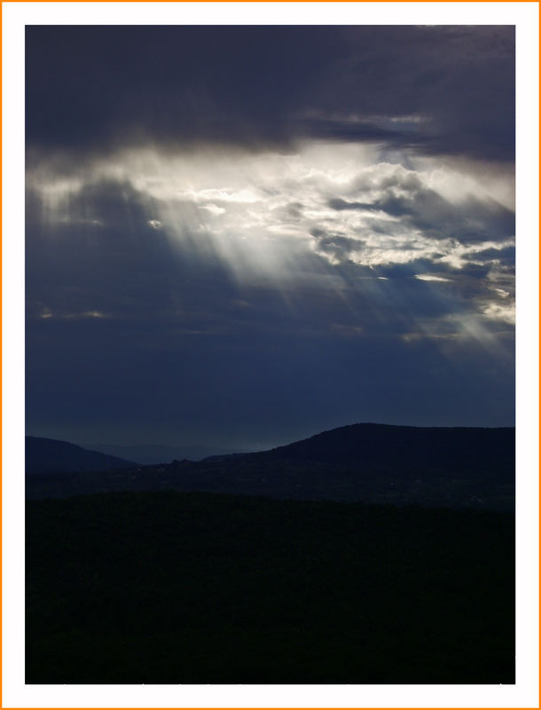 Sunset in Hungary