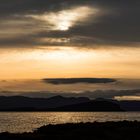 Sunset in iceland