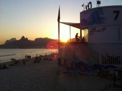 Sunset in Ipanema's Beach - Rio de Janeiro