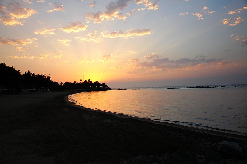 Sunset in iskenderun