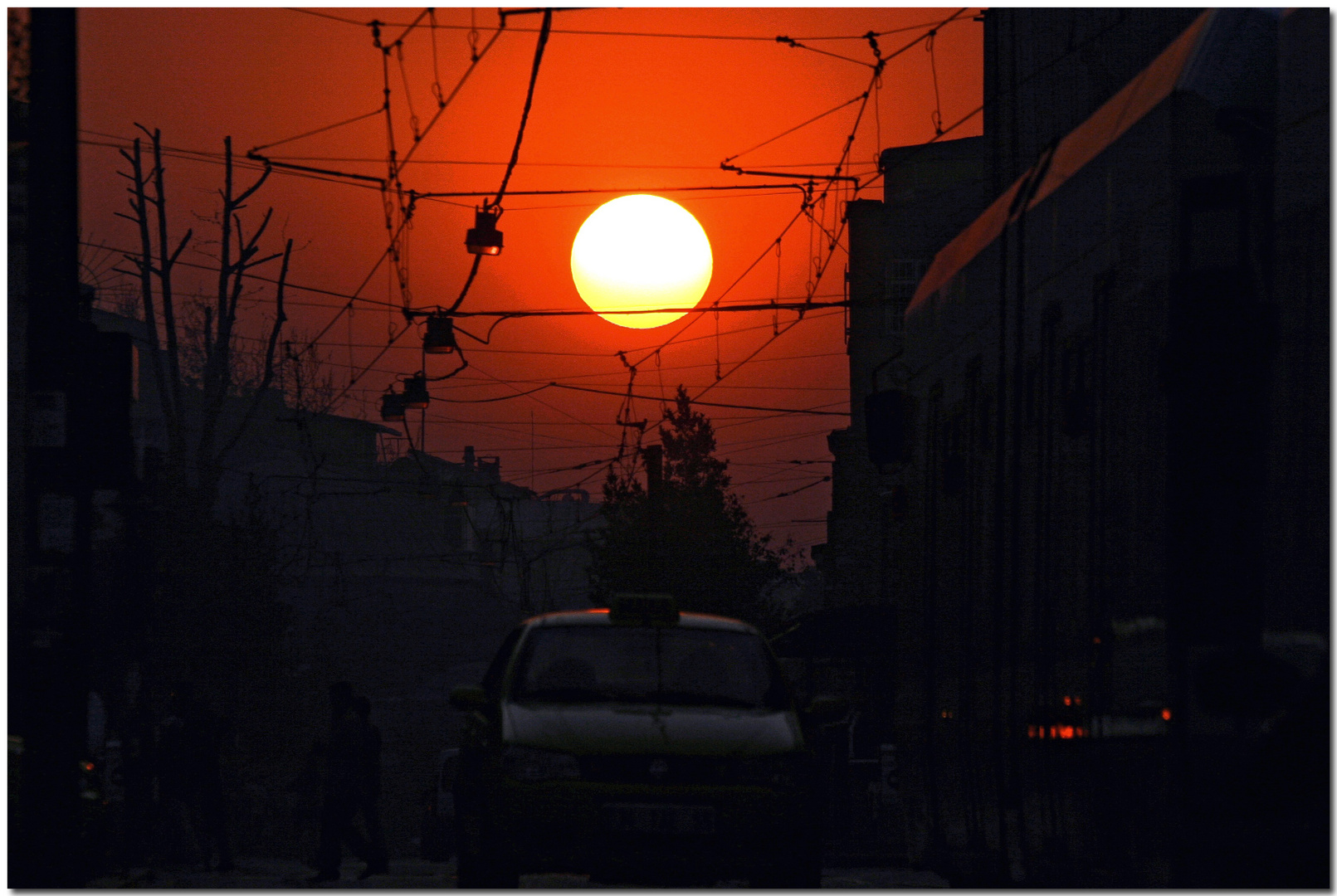 Sunset in Istanbul