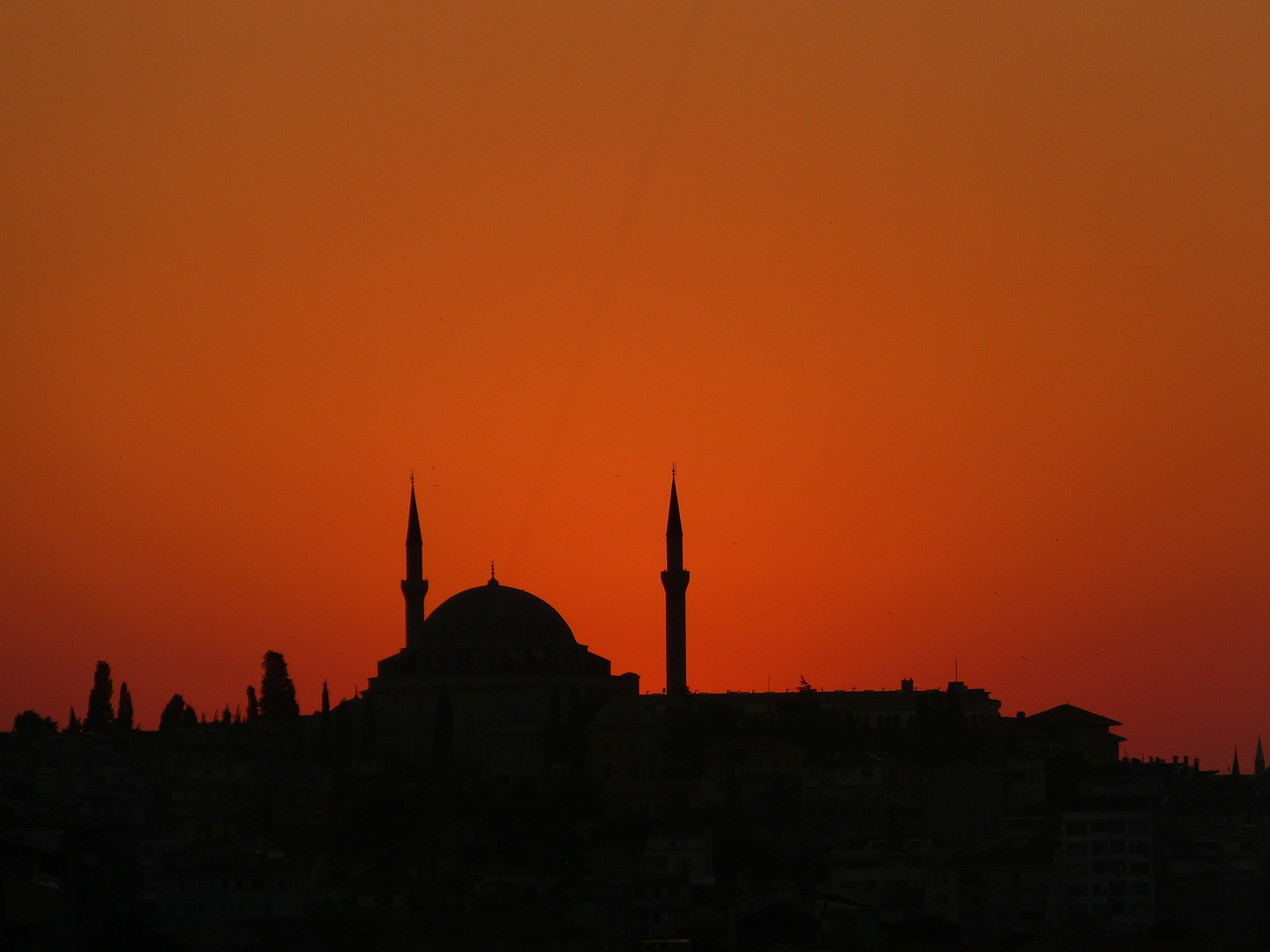 Sunset in Istanbul