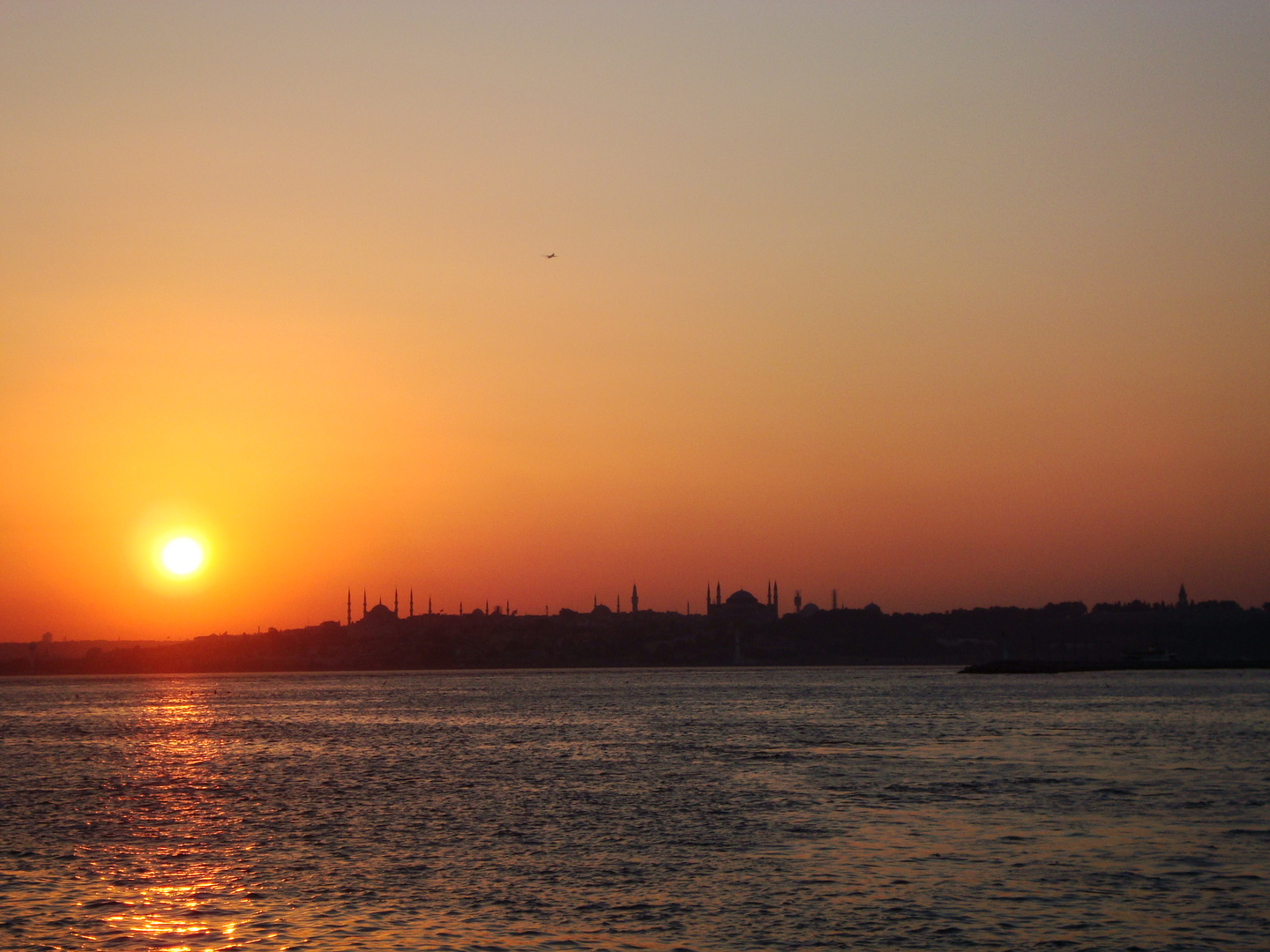 Sunset in Istanbul