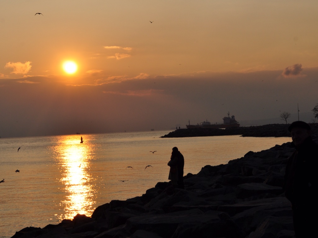 Sunset in Istanbul