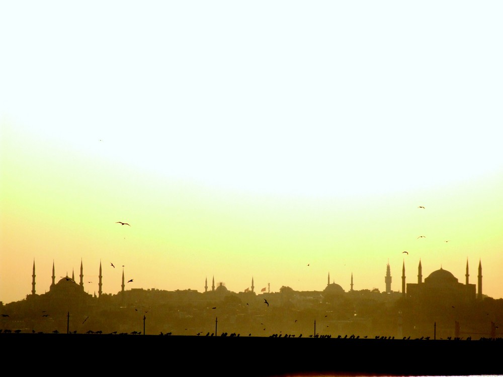 Sunset in Istanbul